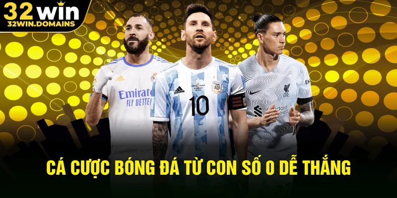Cá cược bóng đá từ con số 0 dễ thắng