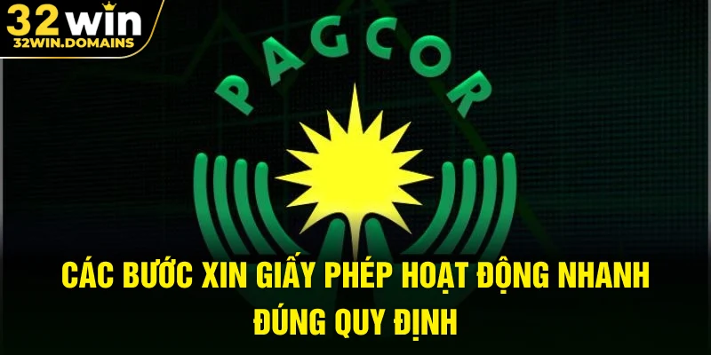 Các bước xin giấy phép hoạt động nhanh đúng quy định