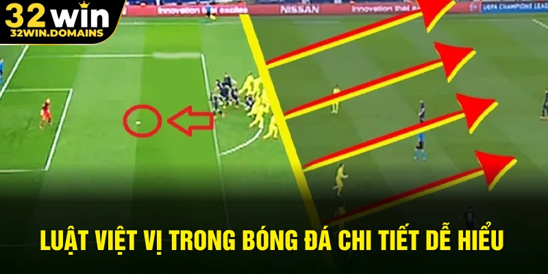 Luật việt vị trong bóng đá chi tiết dễ hiểu